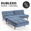 SET: Dublexo Schlafsofa + Sessel von Innovation