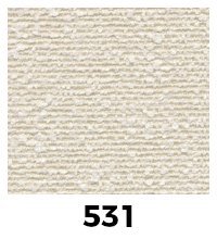 Stoffmuster 531 Boucle Off White für Innovation Schlafsofa Frode